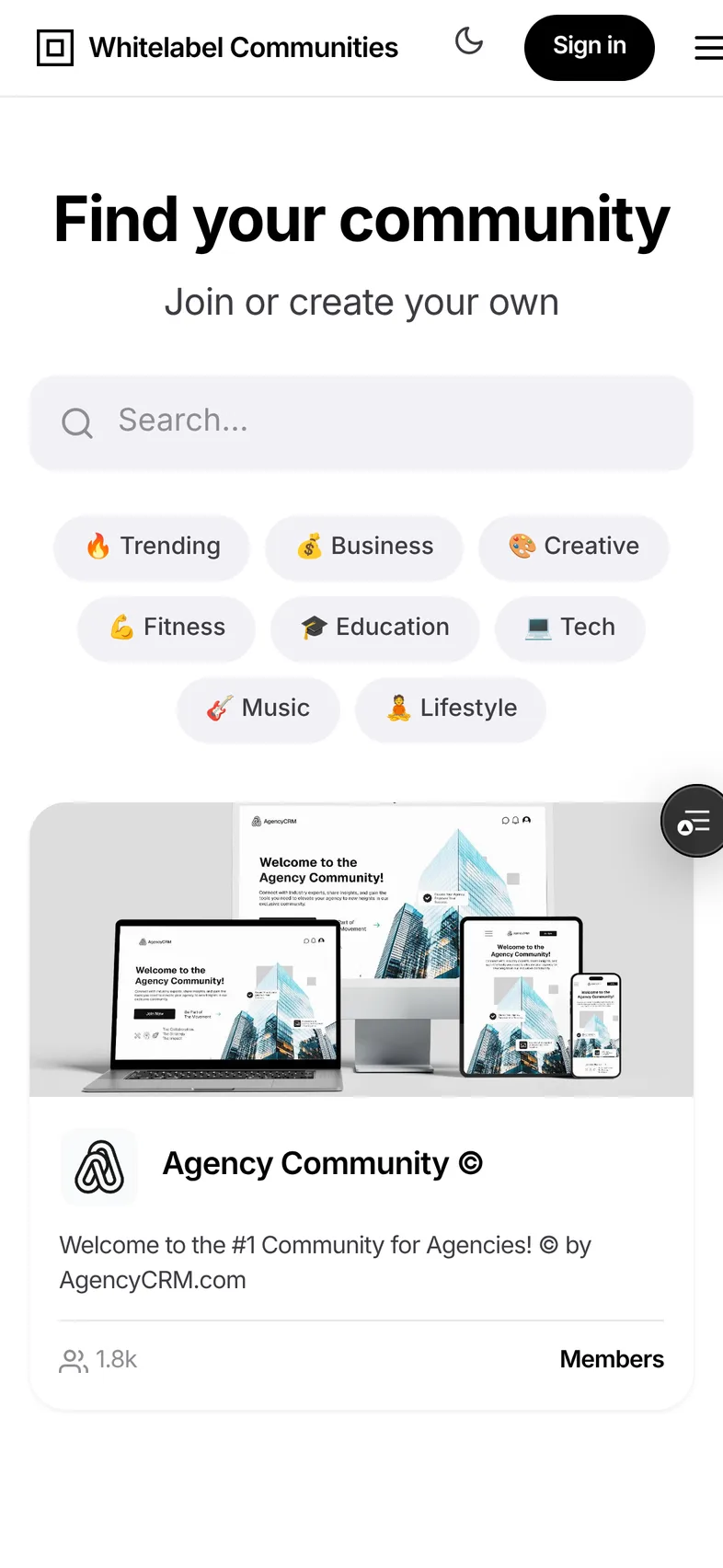 Version 7 phone screenshot